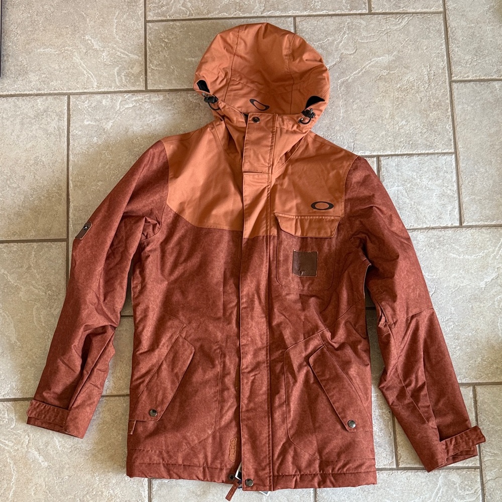 Oakley Men's Burnt Orange Ski Jacket